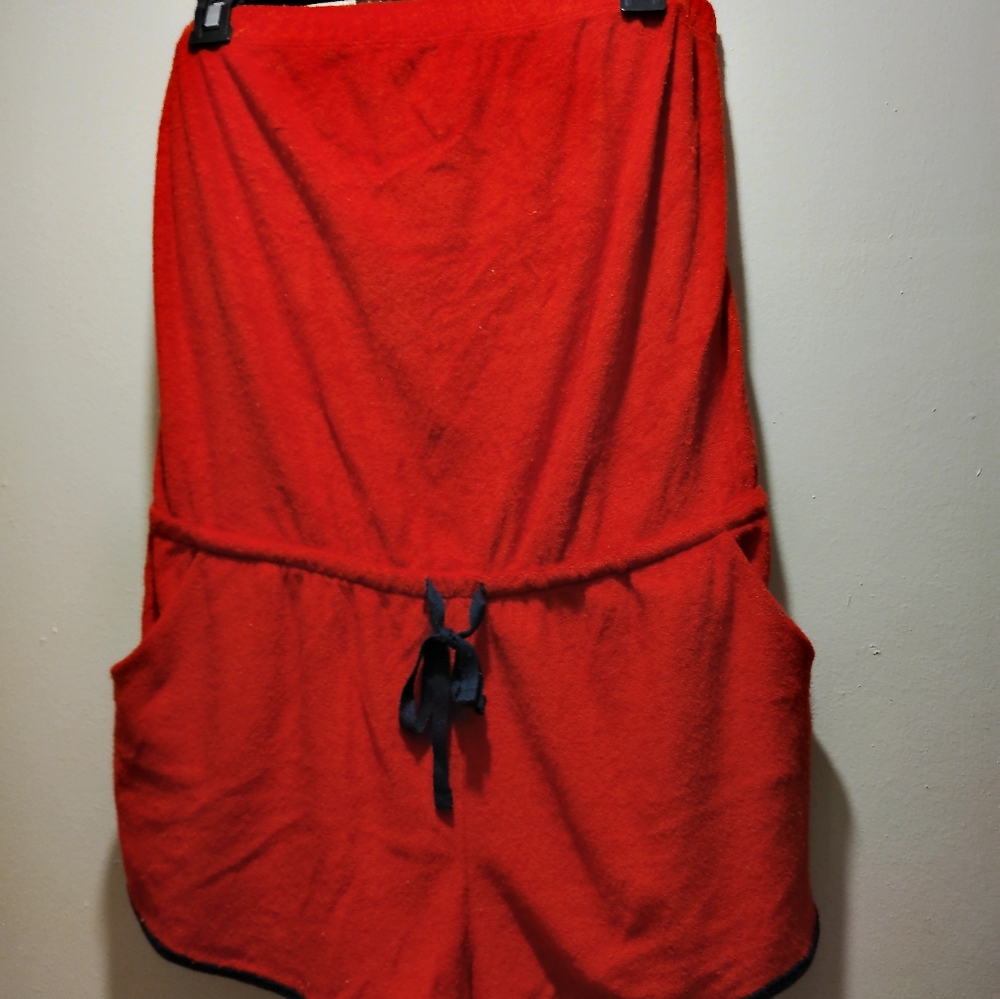 No Boundaries Scarlet Red Romper